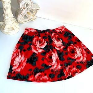 NWT GAP Kids 14 Reg. Floral valentine skirt